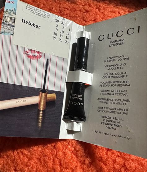 mini mascara gucci|gucci mascara packaging.